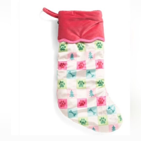 Festive Paw Print Stocking New! - Picture 5 of 5